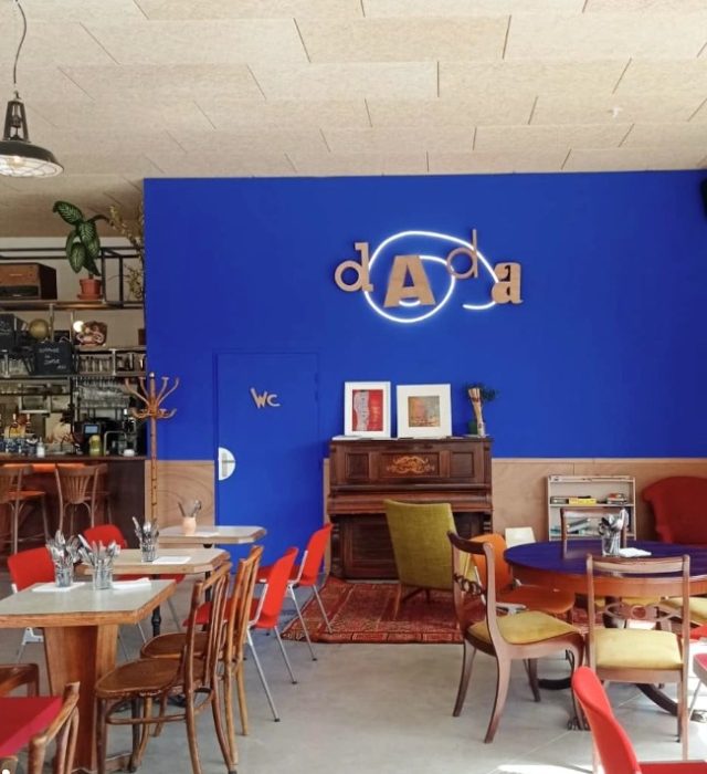 Salle du restaurant Dada, à Rennes