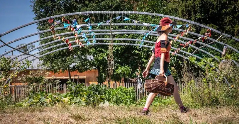 Jardin des Mille Pas, à de La Basse Cour, à Rennes