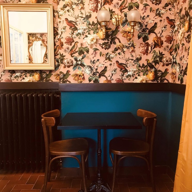 Salle du Bistrot de la Poste, à Rennes