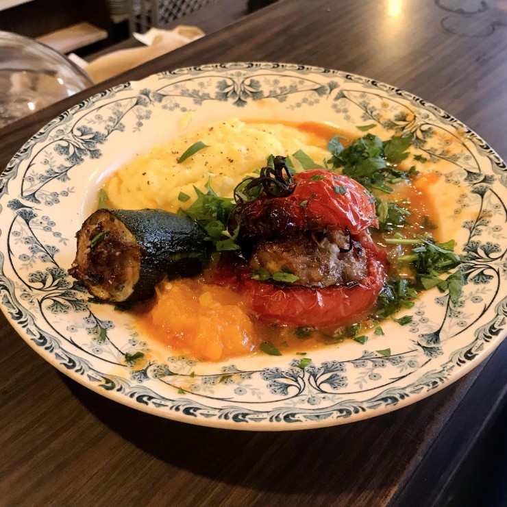 Plat du Bistrot de la Poste, à Rennes