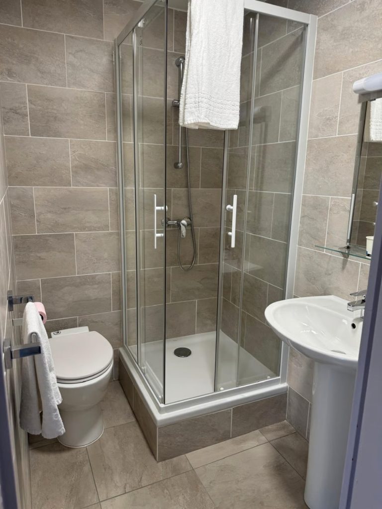 Salle de bain de l'Hôtel du Colombier