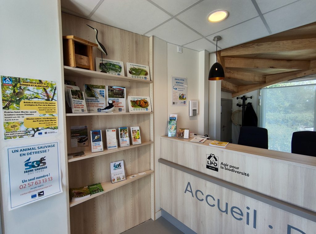 Accueil de la LPO Bretagne