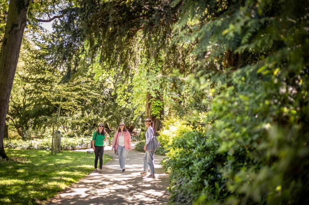 Promenade au parc Oberthür, à Rennes