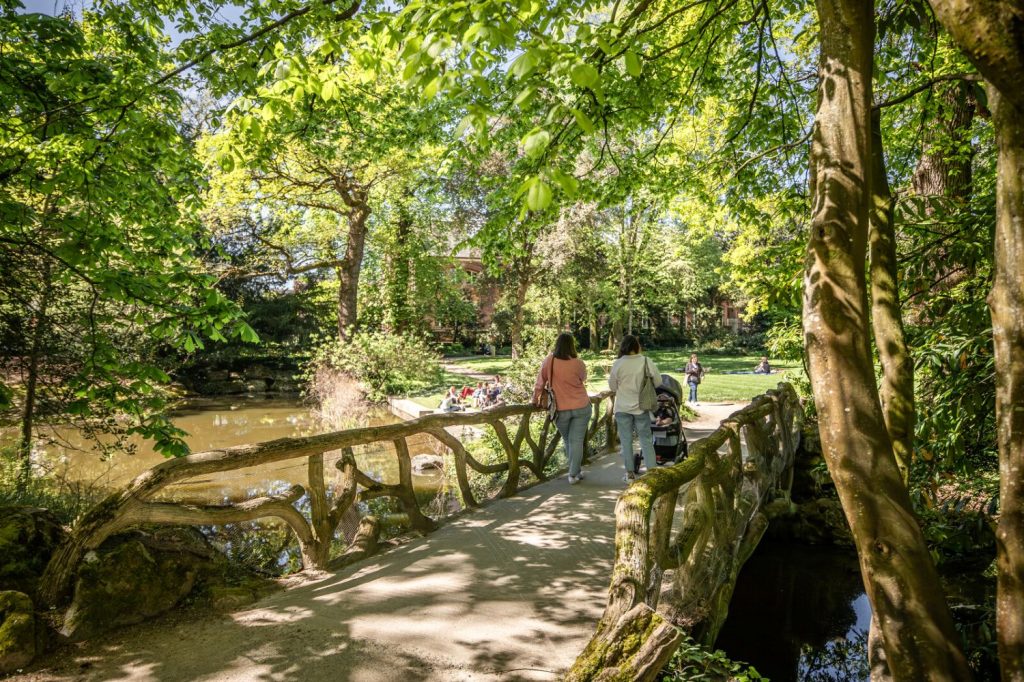 Pont du parc Oberthür, à Rennes