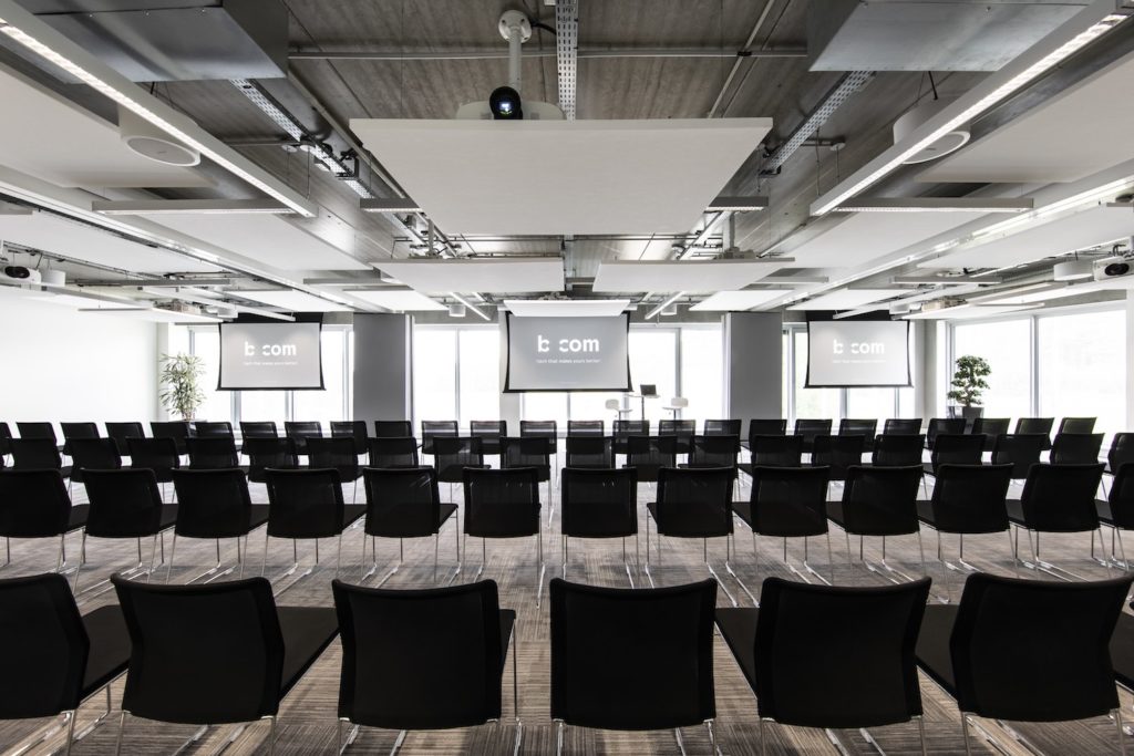 bcom *l'Espace* à Rennes - salle de réunion