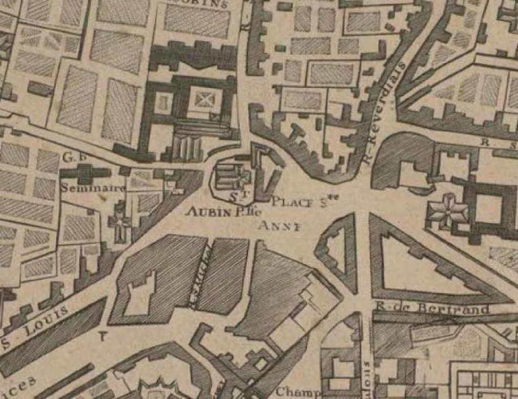 Plan du Couvent des Jacobins